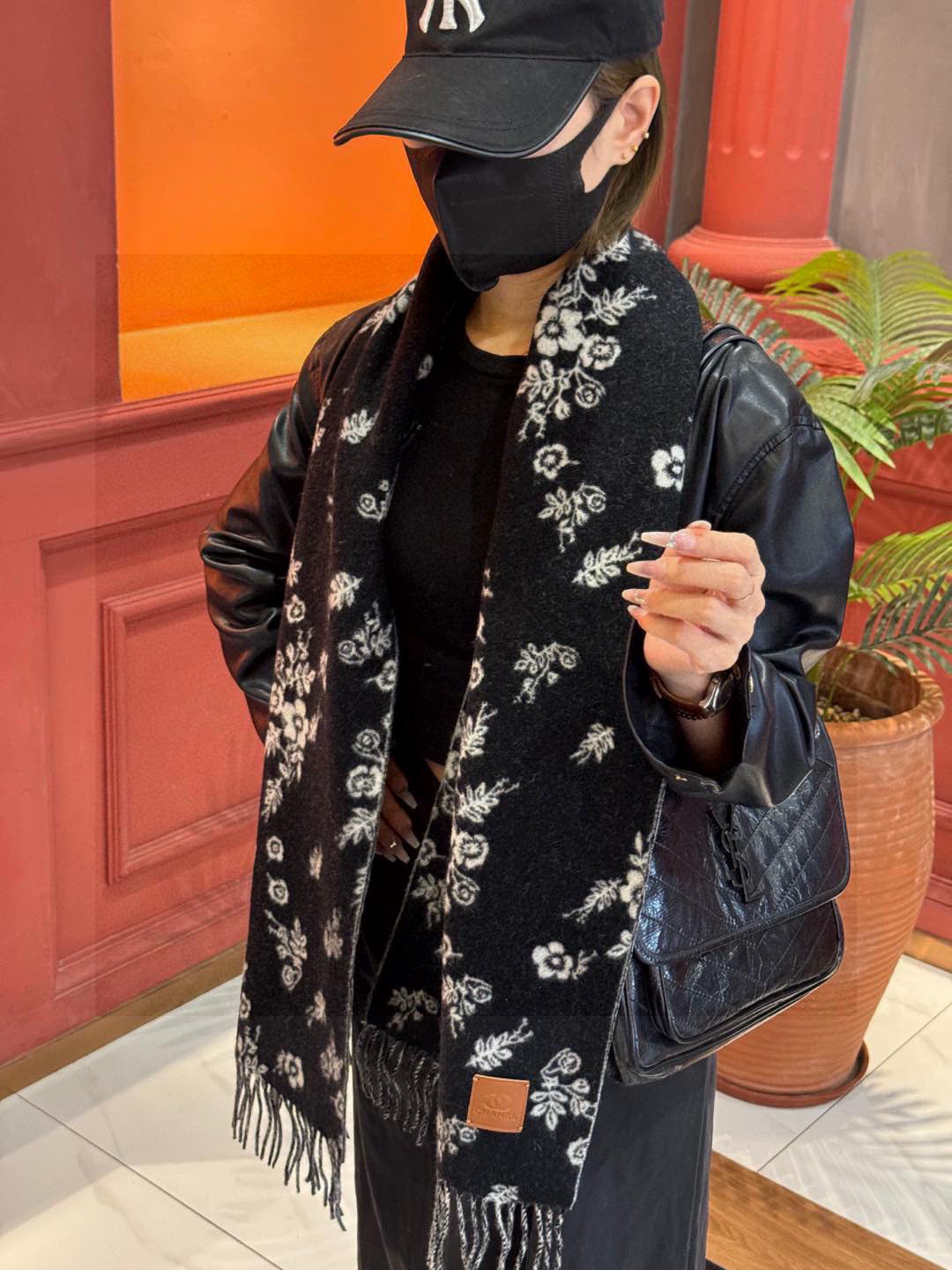 DIOR SCARF CASHMERE 699198