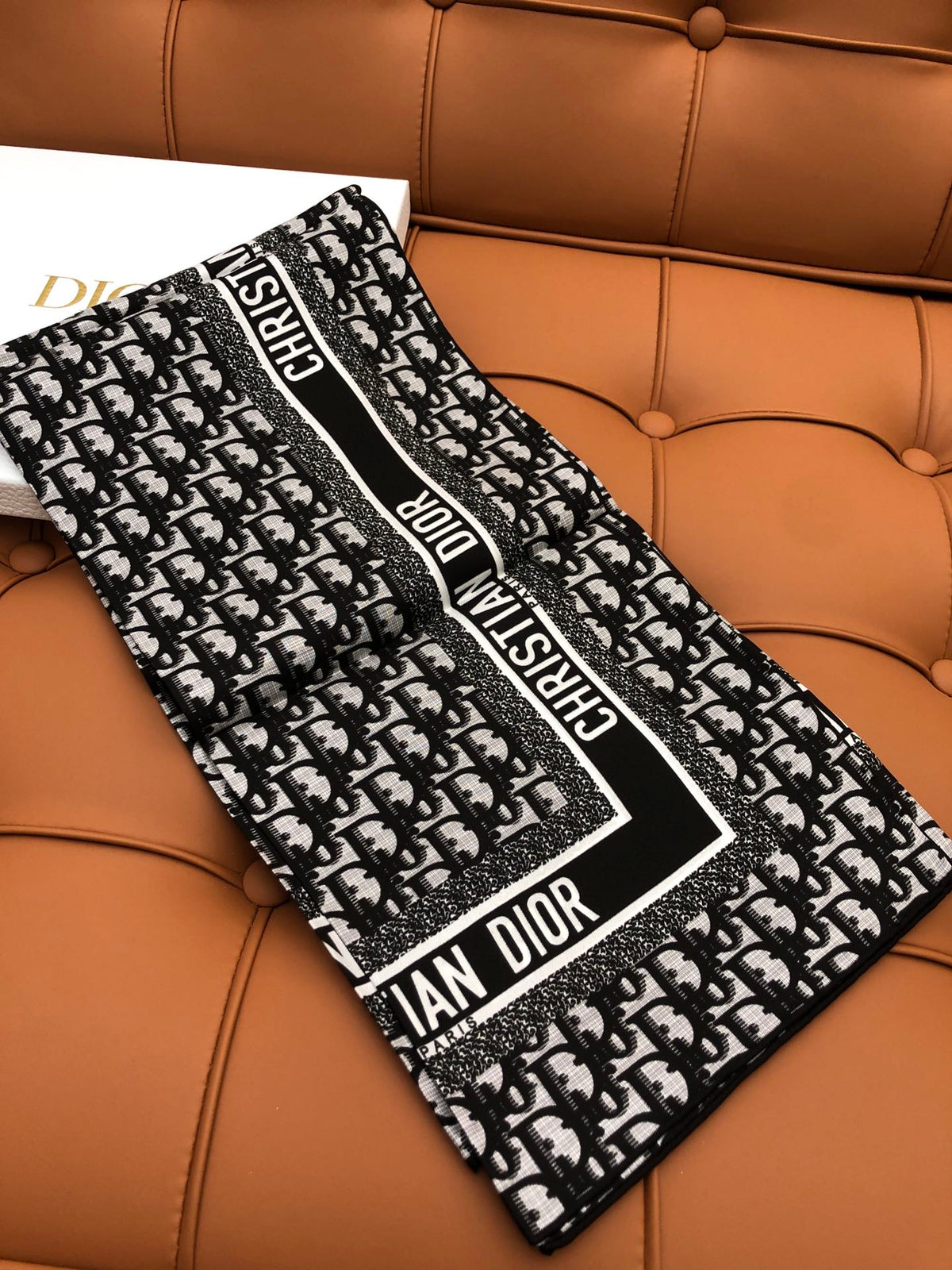 DIOR SCARF 90 IN SILK 704589
