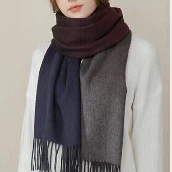 LOEWE SCARF 190 CM IN COLORFUL CASHMERE 413851