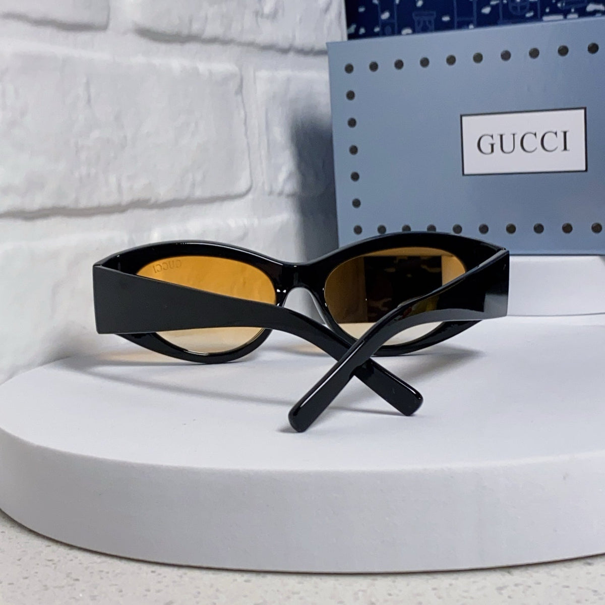 GUCCI CAT EYE FRAME SUNGLASSES 563336 IN ACETATE