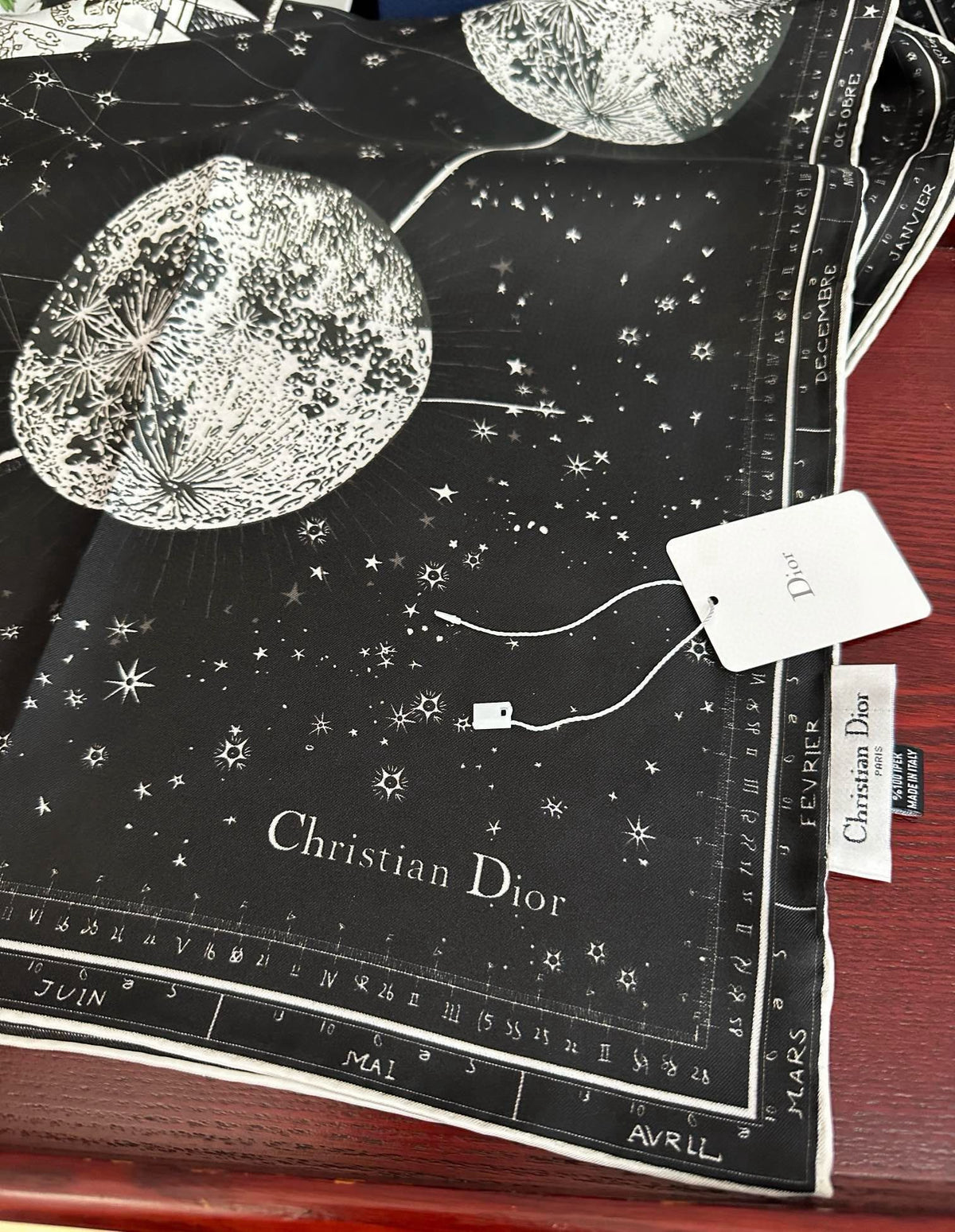 DIOR SCARF 90 CM IN SILK 651242
