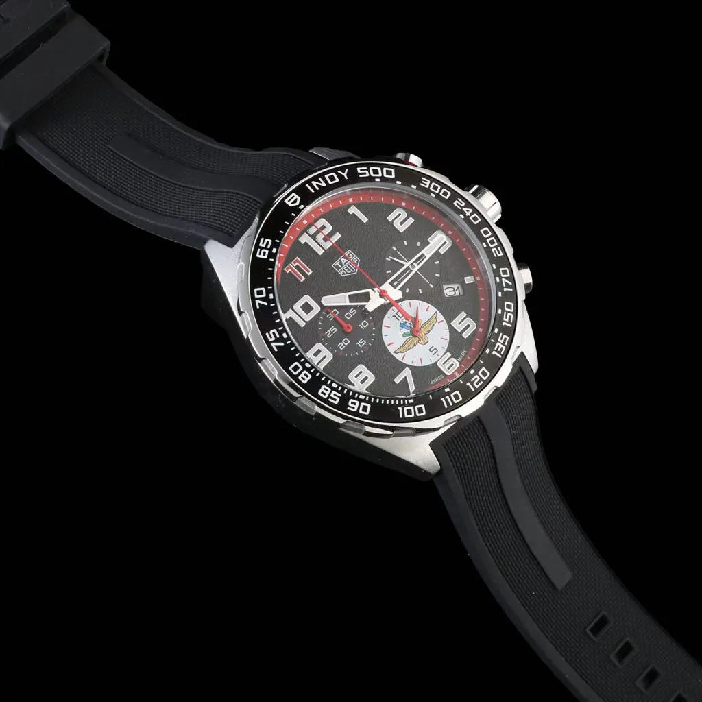 black TAG Heuer Indy 500