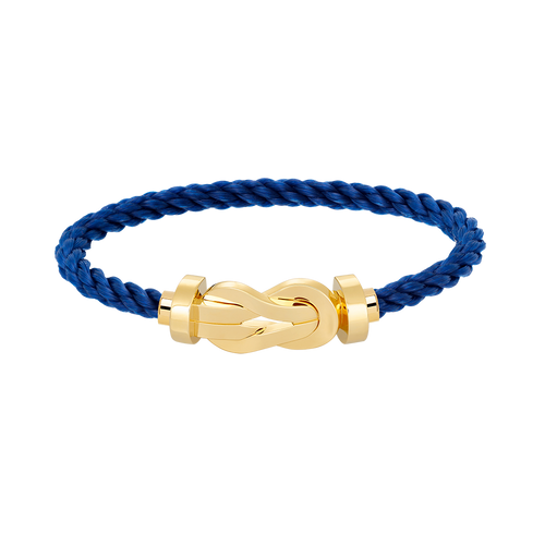 FRED CHANCE LARGE 8 FIGURE BUCKLE NO DIAMOND BRACELET GOLD