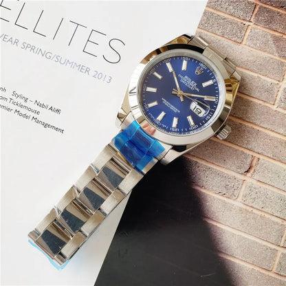 Rolex Datejust Blue Dial oyster - Hình 2