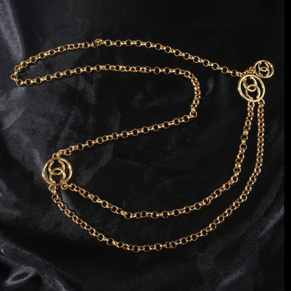 CHANEL 25S CHAIN BELT IN GOLD METAL 615892