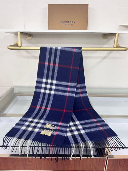 BURBERRY BBR SCARF 180 CM IN CASHMERE 732173