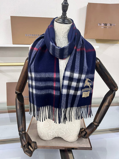 BURBERRY BBR SCARF 180 CM IN CASHMERE 732173
