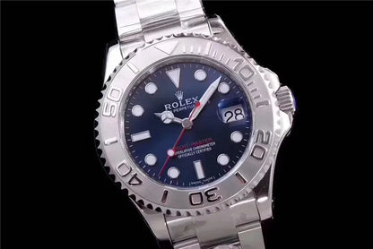 Rolex Yacht-Master Steel Black Dial - Hình 11