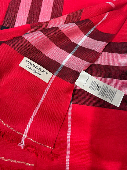 BURBERRY BBR SCARF 200 CM IN CASHMERE 490987