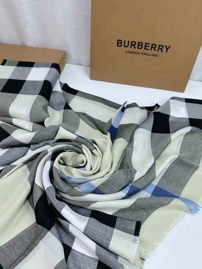 BURBERRY BBR SCARF 200 CM IN CASHMERE 740382