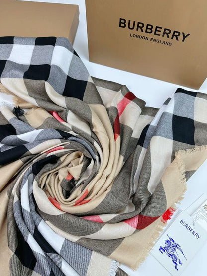 BURBERRY BBR SCARF 200 CM IN CASHMERE 740384
