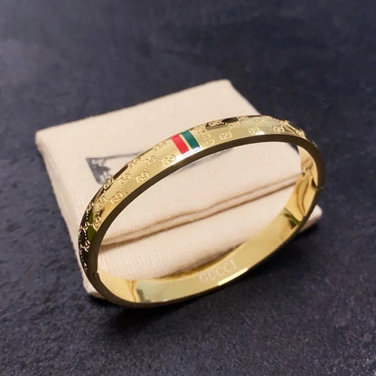 Premium Gold-Plated Designer Inspired Bracelet - Hình 4
