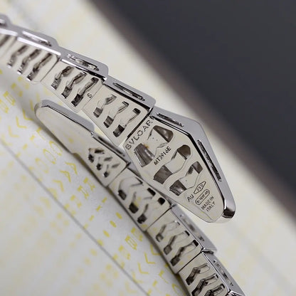 Bvlgari Serpenti Steel Watch Blue - Hình 8