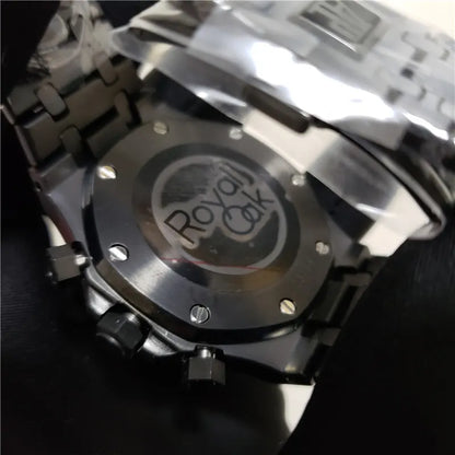 Audemars Piguet Black Steel Chronograph - Hình 4
