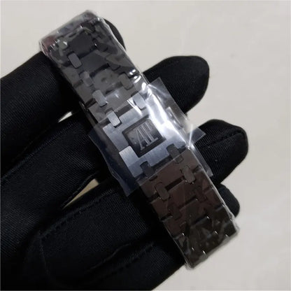 Audemars Piguet Black Steel Chronograph - Hình 2