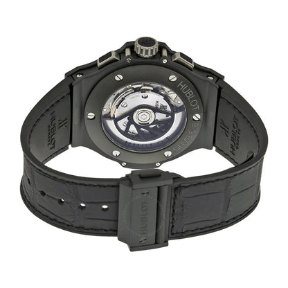 alligator Hublot Black Ceramic Skeleton - Hình 3