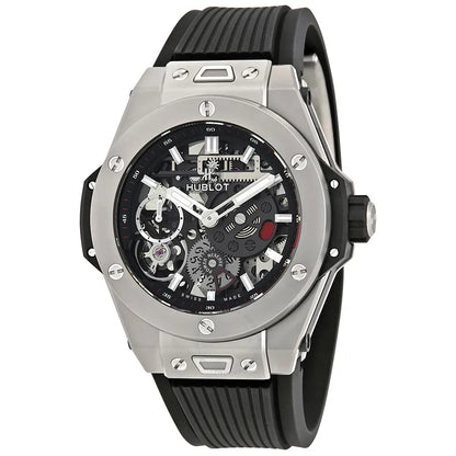 Hublot Titanium Skeleton Rubber Watch