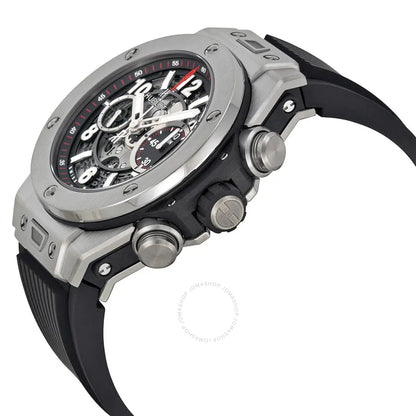 Hublot Steel Skeleton Watch