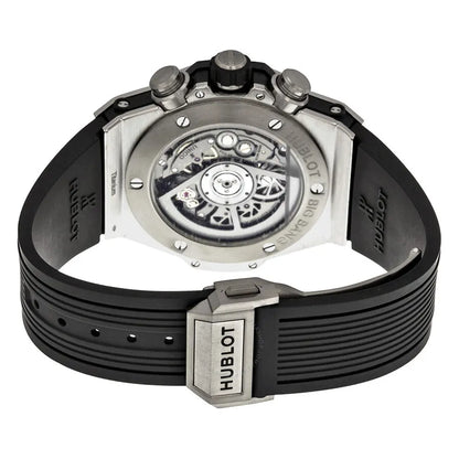 Hublot Steel Skeleton Watch - Hình 2