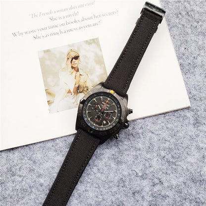 Breitling Black Titanium Watch - Hình 3