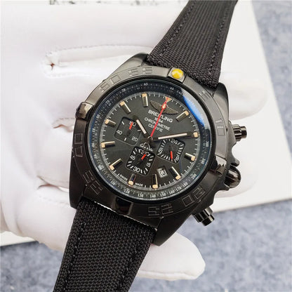 Breitling Black Titanium Watch - Hình 4