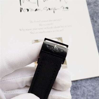 Breitling Black Titanium Watch - Hình 5