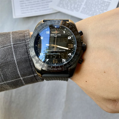 Breitling Cockpit B50 Black Titanium - Hình 3