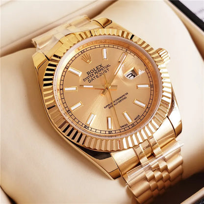 Rolex Gold Fluted Bezel - Hình 5