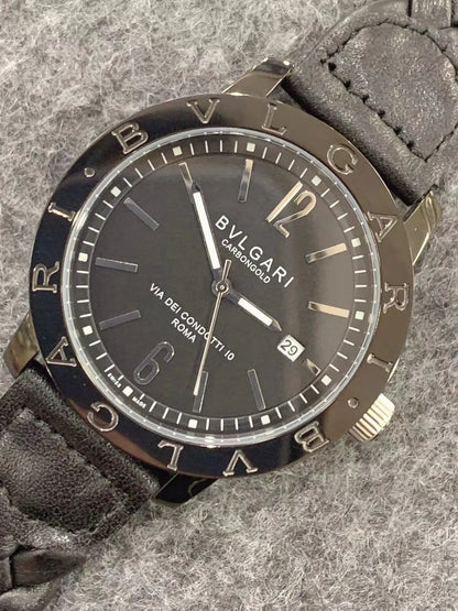 Bvlgari CarbonGold Braided Leather - Hình 2
