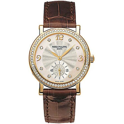 brown Patek Philippe Gold Diamond