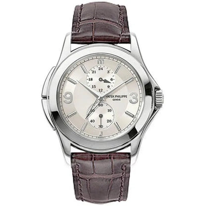 calatrava Patek Philippe Silver Dial