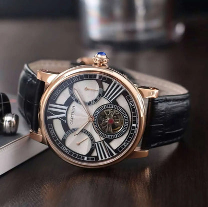 Cartier Rotonde Tourbillon - Hình 3