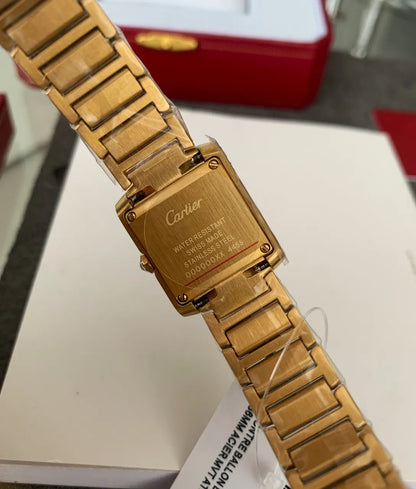Cartier Tank Française Gold