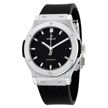 Hublot Black Dial Steel Rubber