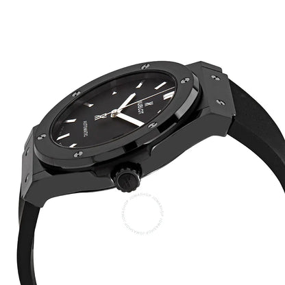 classic Hublot All Black Rubber