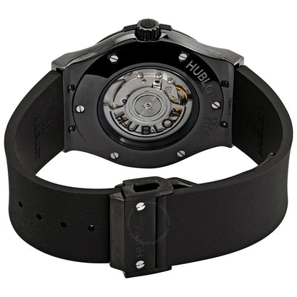 classic Hublot All Black Rubber - Hình 2