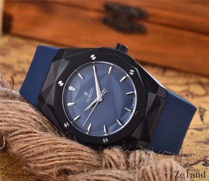 Hublot Black Faceted Case - Hình 5