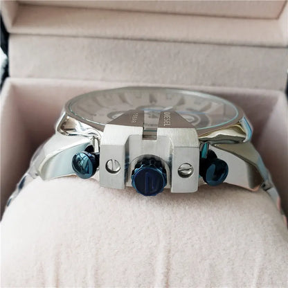 Diesel Crusher Silver Dial - Hình 5