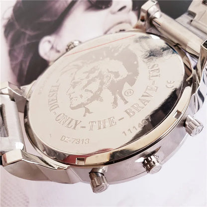 Diesel Blue Dial Steel Watch - Hình 4
