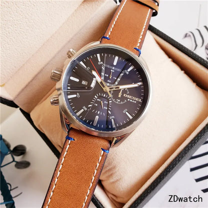 Diesel Tan Leather Watch