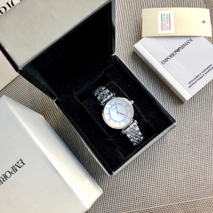 Armani Mother of Pearl Watch - Hình 3
