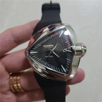 Hamilton Ventura Rubber Strap - Hình 5
