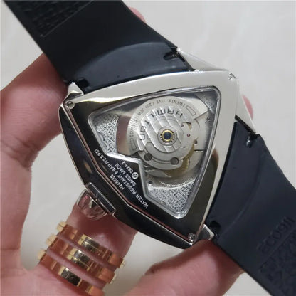 Hamilton Ventura Rubber Strap - Hình 4