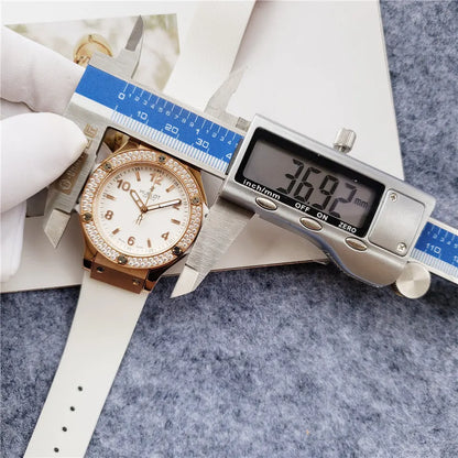 diamond Hublot Rose Gold White - Hình 3
