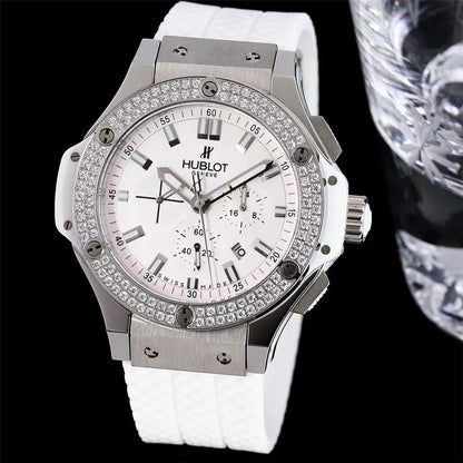 Hublot White Diamond Bezel - Hình 3