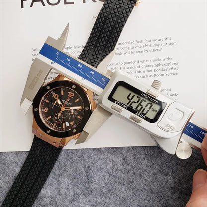 Hublot Gold Black Rubber - Hình 3