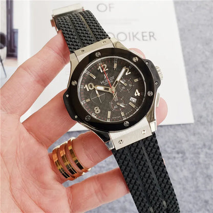 Hublot Gold Black Rubber - Hình 13
