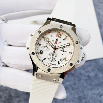 Hublot White Chronograph - Hình 5