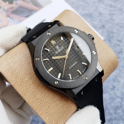 Hublot Black Rubber Watch - Hình 2