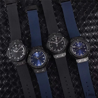 rubber Hublot Black Diamond Bezel - Hình 4
